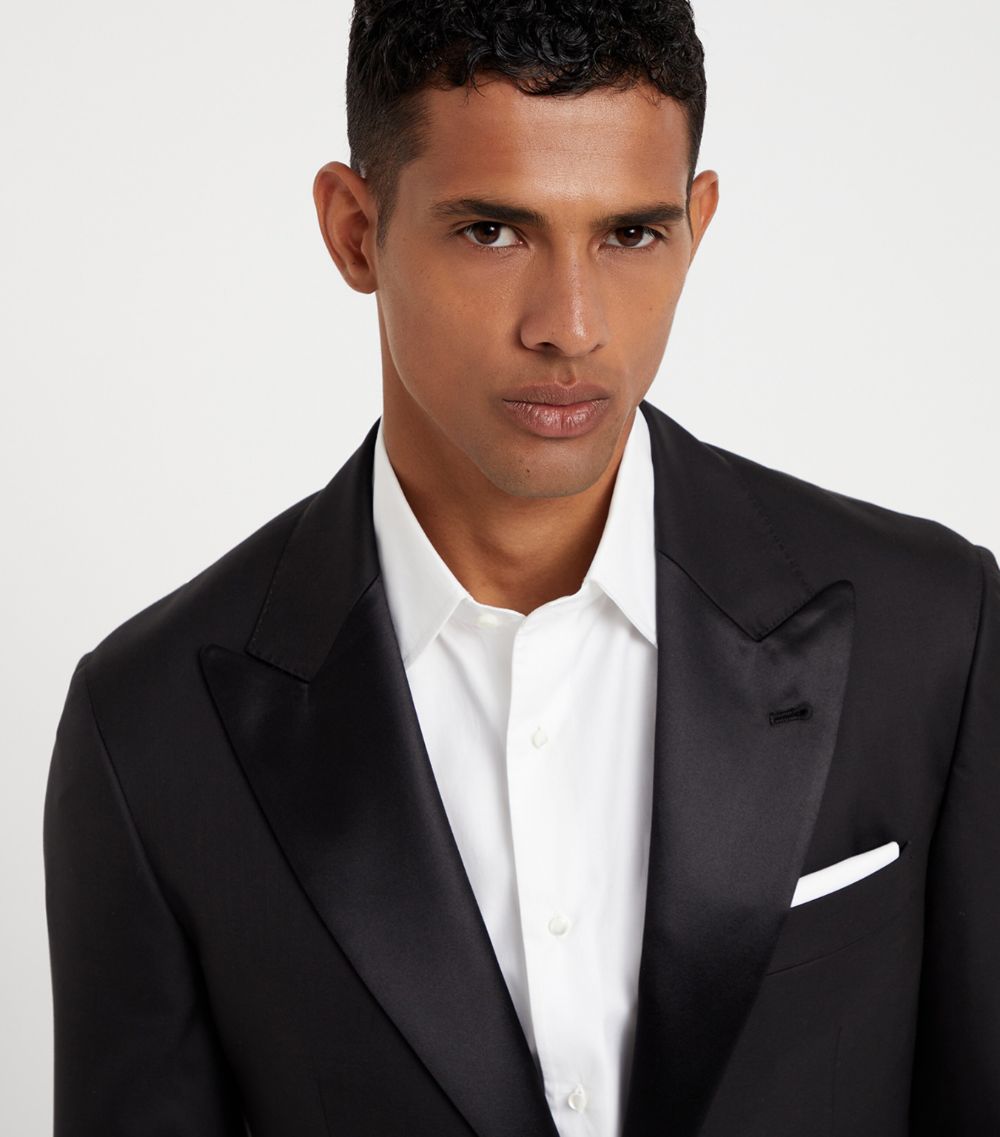 Brunello Cucinelli Brunello Cucinelli Wool-Silk 2-Piece Tuxedo