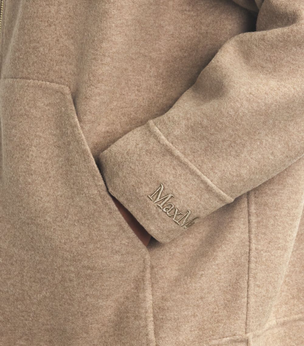 Max Mara Max Mara Virgin Wool-Cashmere Hoodie