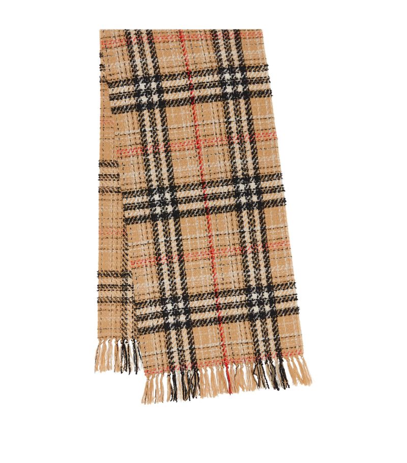 Burberry Burberry Tweed Check Scarf