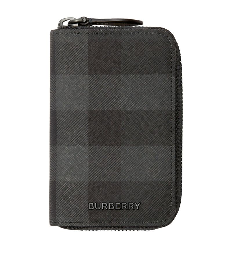 Burberry Burberry Check Print Zip-Up Wallet