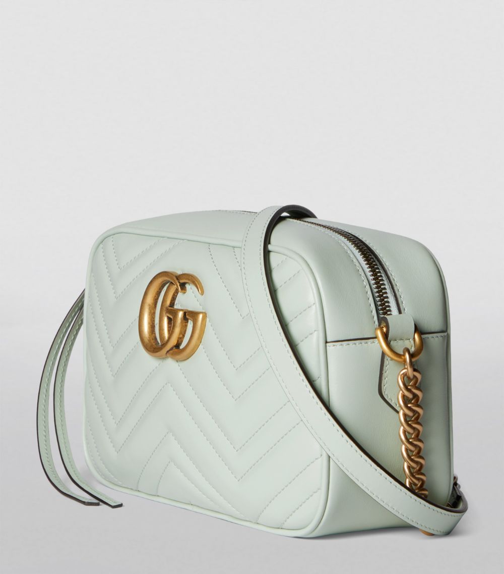 Gucci Gucci Small Leather Gg Marmont Cross-Body Bag