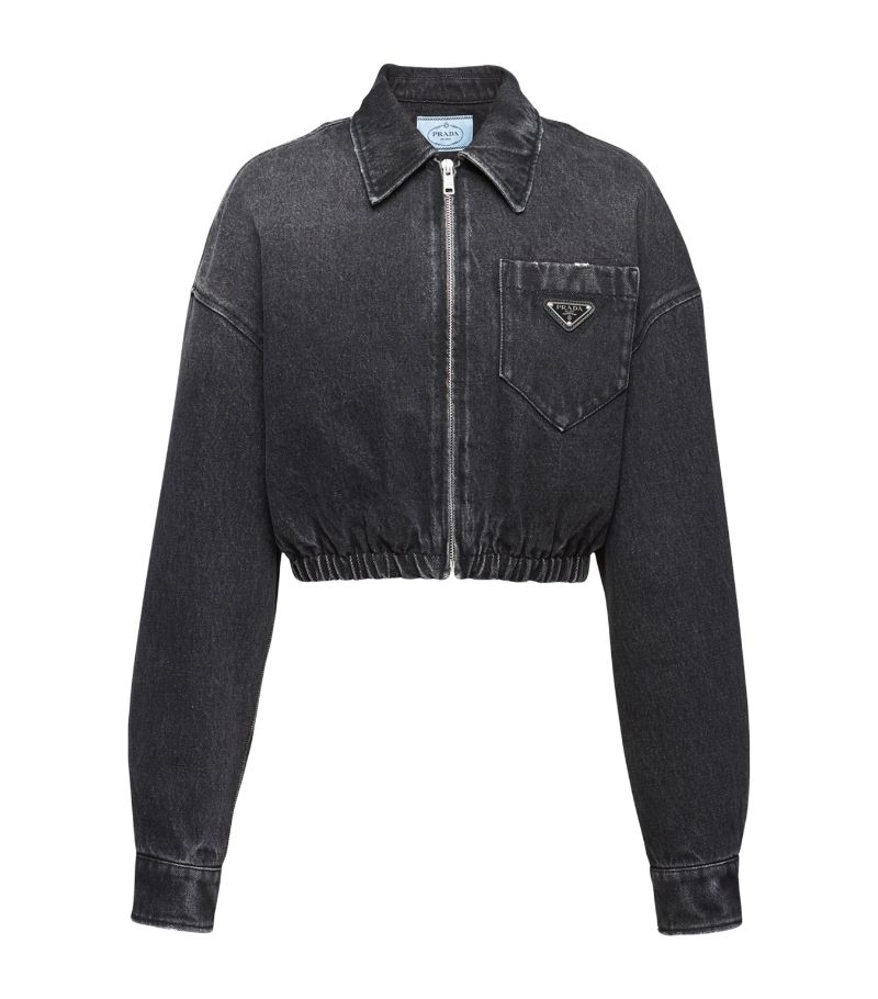 Prada Prada Denim Blouson Jacket