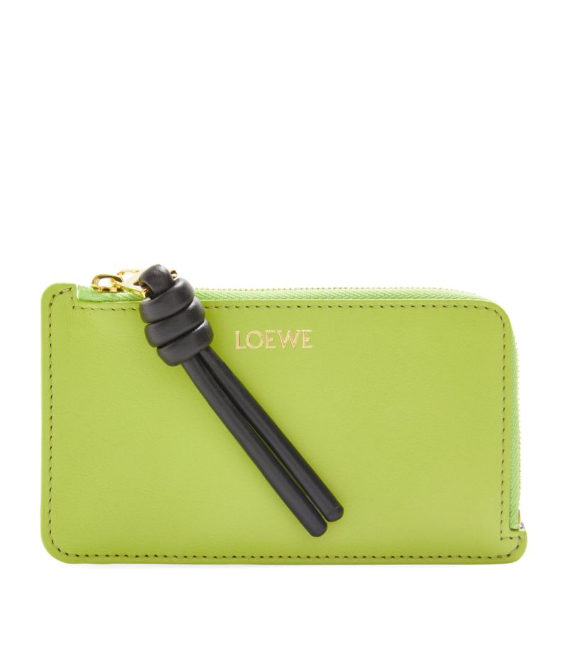 Loewe Loewe Leather Knot Coin Card Holder