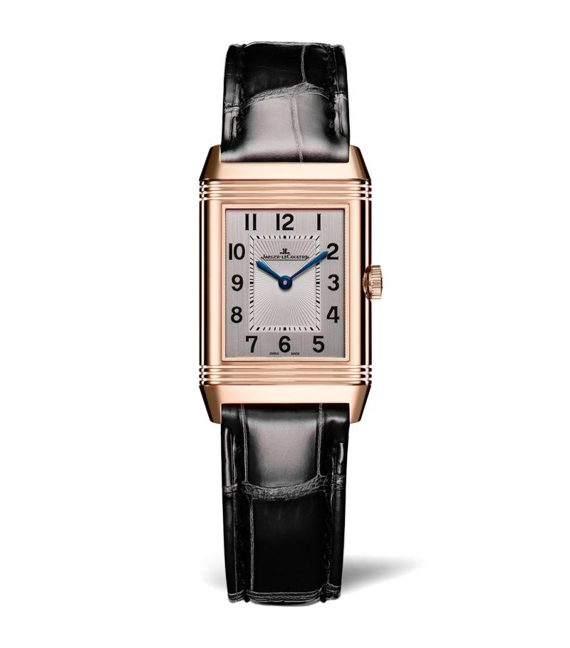 Jaeger-Lecoultre Jaeger-Lecoultre Pink Gold And Diamond Reverso Classic Duetto Watch 34Mm