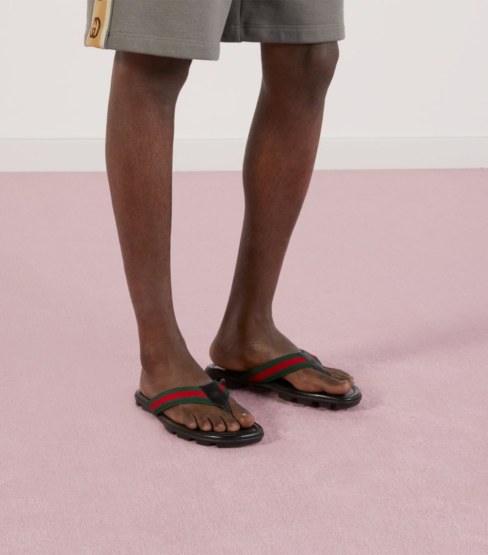 Gucci Gucci Web Stripe Sandals