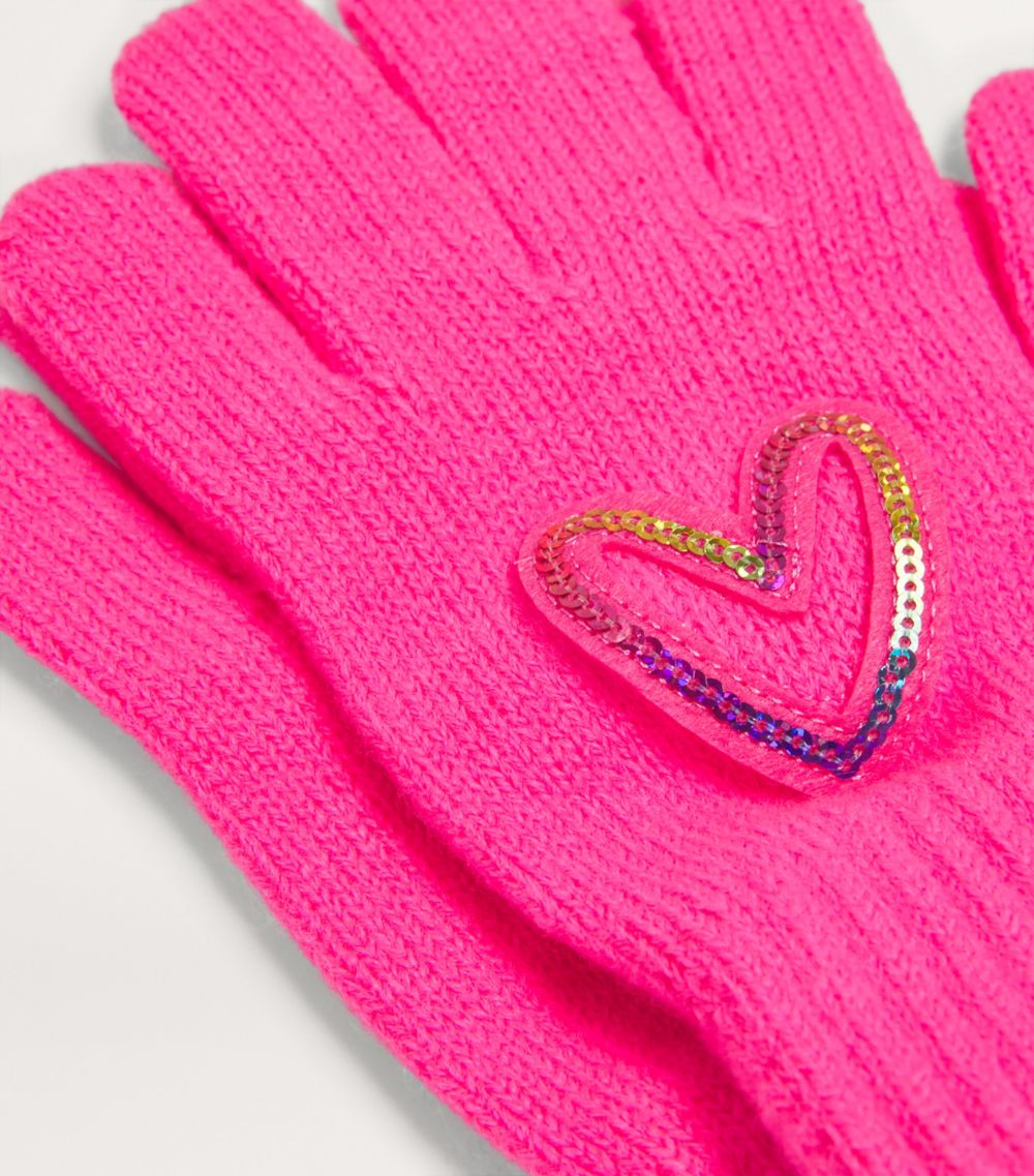 Billieblush Billieblush Embellished Knitted Gloves