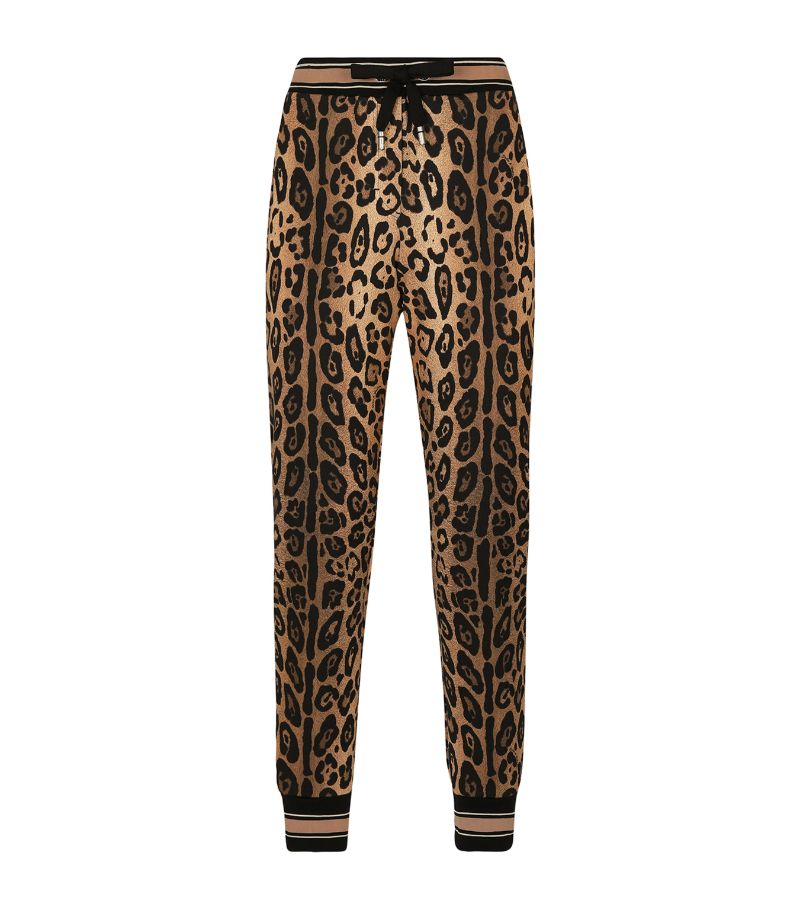 Dolce & Gabbana Dolce & Gabbana Leopard Print Sweatpants