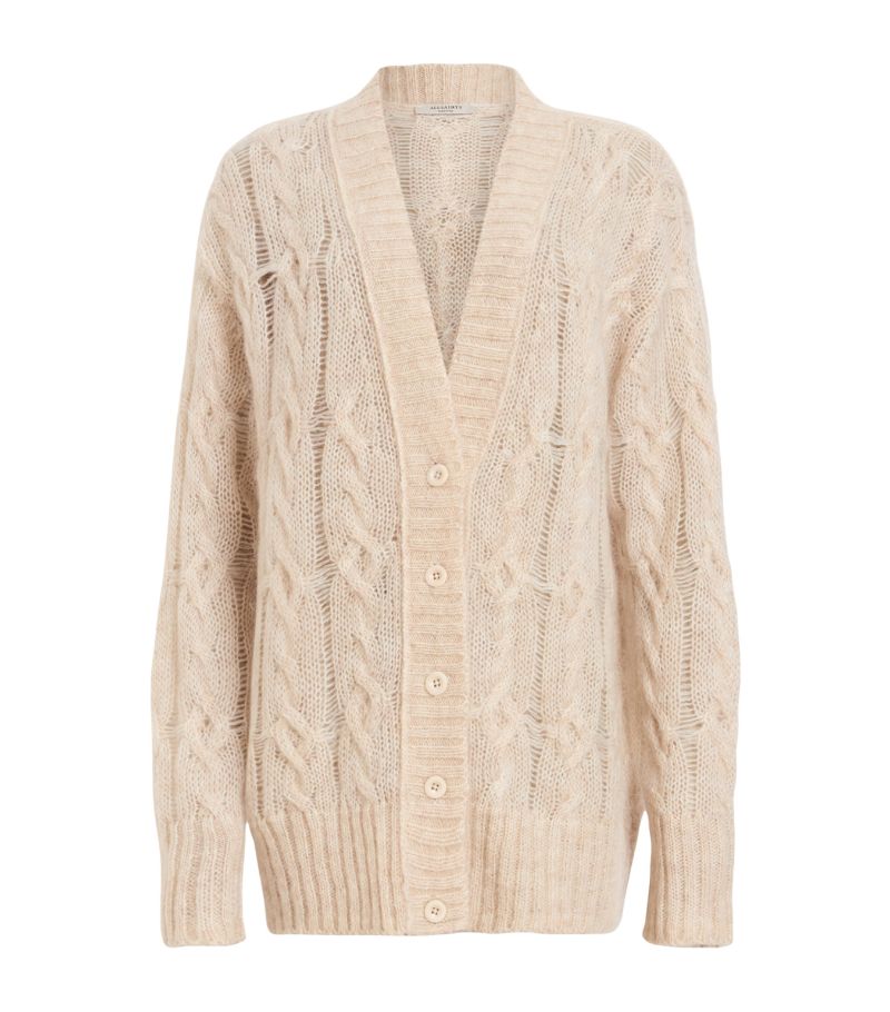 Allsaints Allsaints Cable-Knit Regan Cardigan