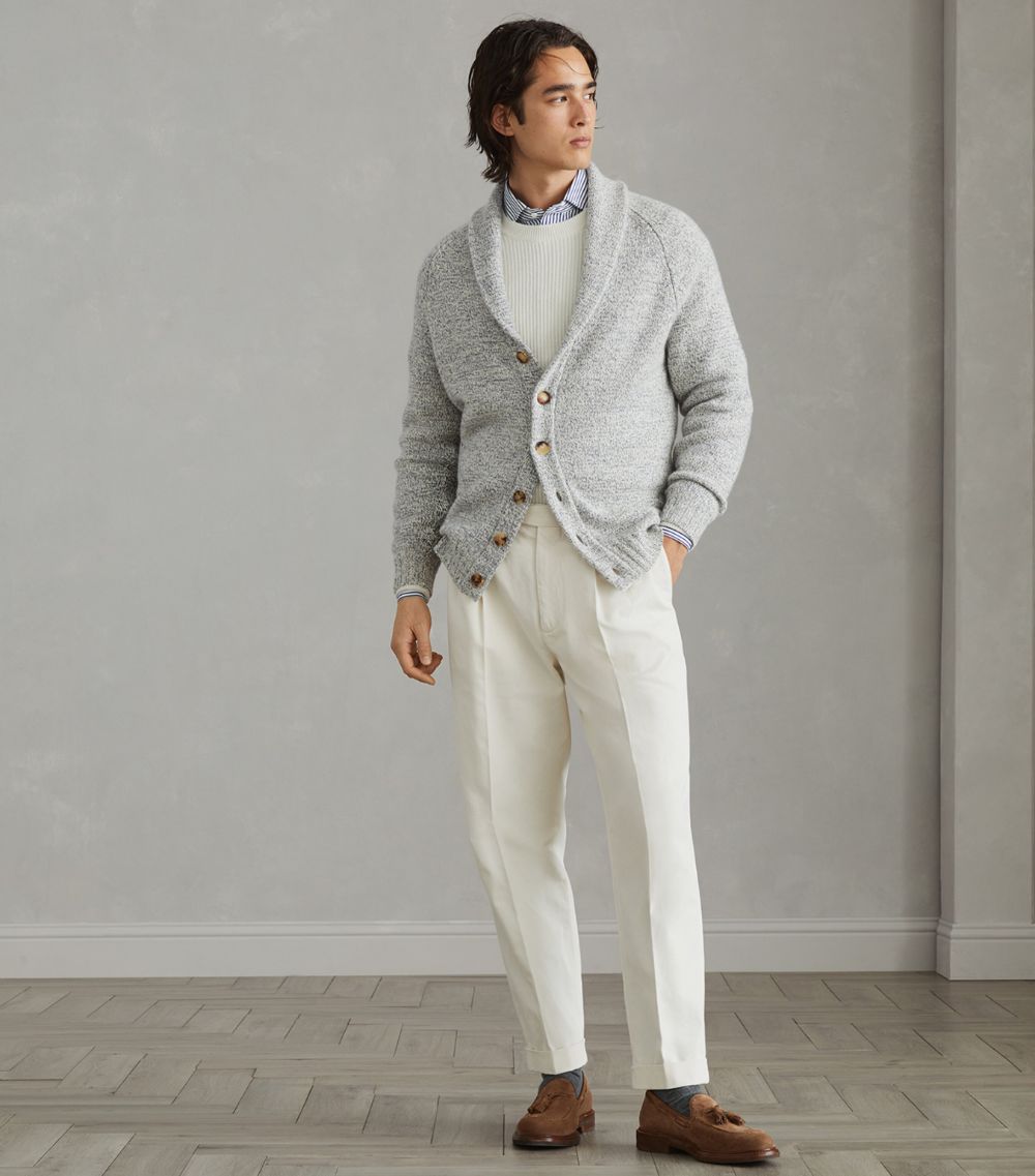 Brunello Cucinelli Brunello Cucinelli Cashmere Mouline Cardigan