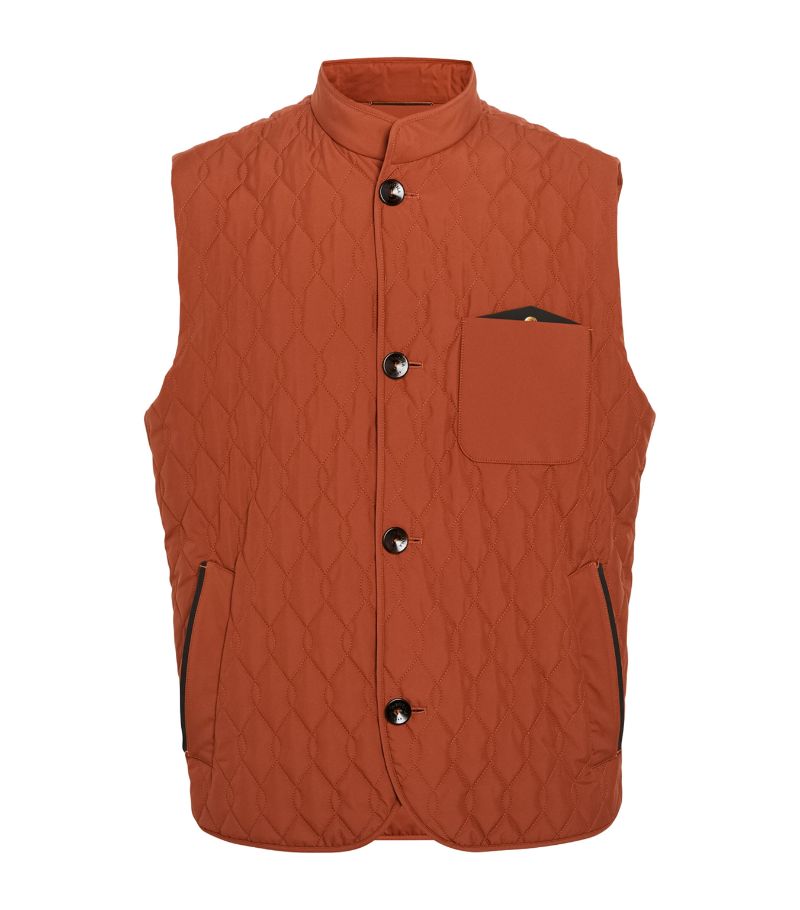 AGNONA Agnona Quilted Gilet