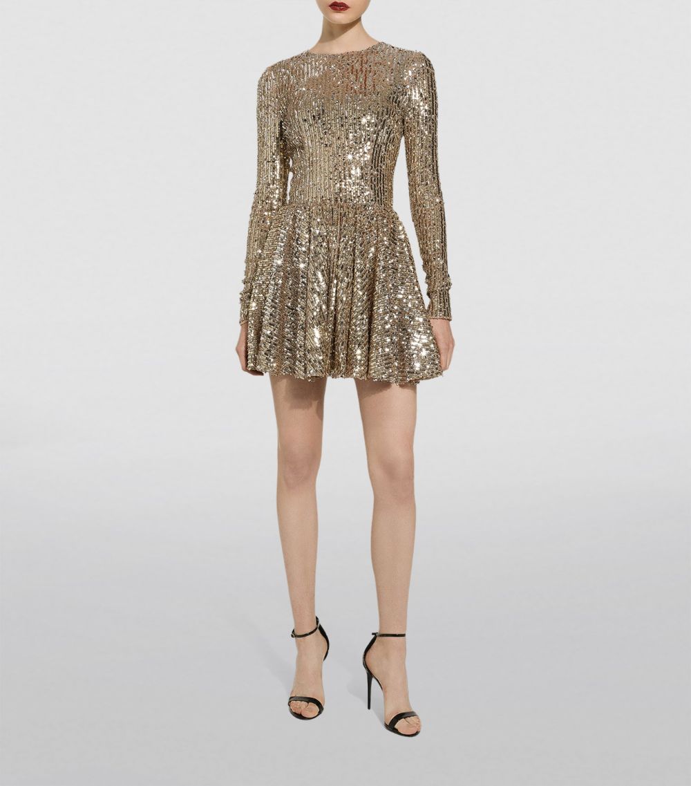 Dolce & Gabbana Dolce & Gabbana Sequinned Mini Dress