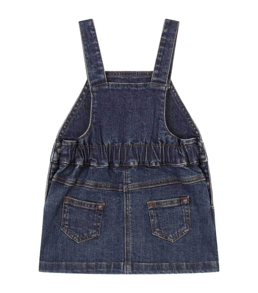 Dolce & Gabbana Dolce & Gabbana Kids Sequin-Embellished Denim Dress (3-30 Months)