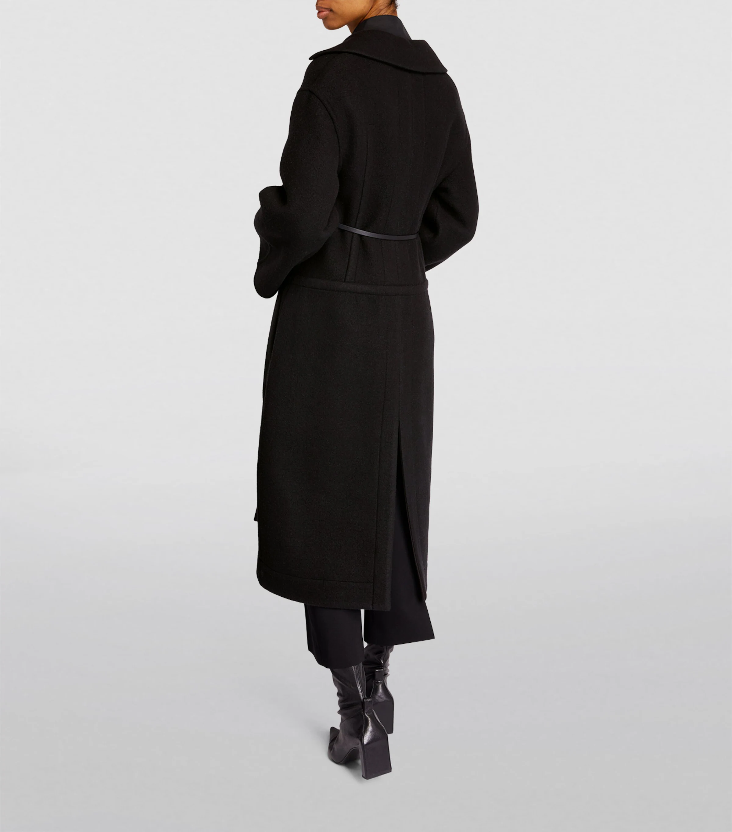 Jil Sander Jil Sander Virgin Wool Belted Coat