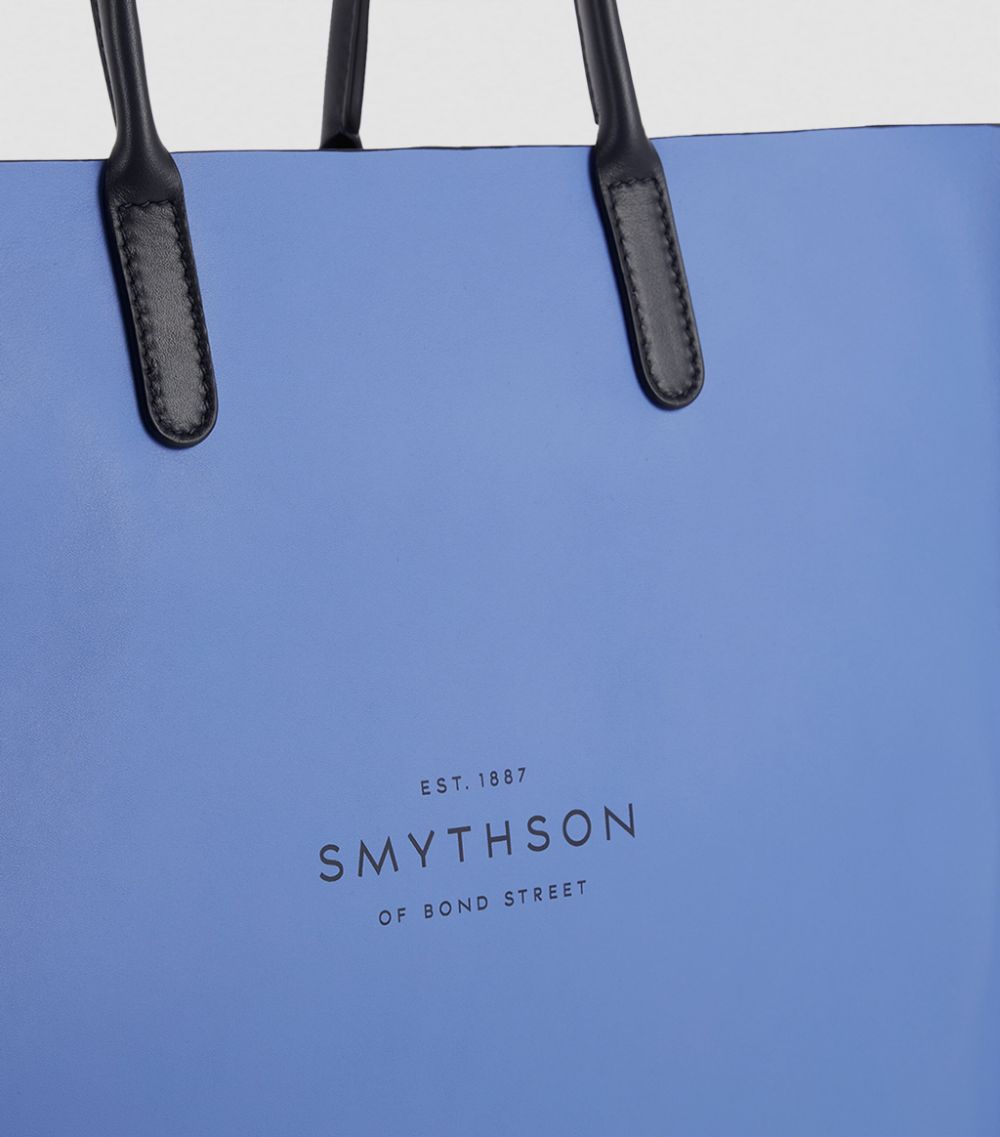 Smythson Smythson Leather Kingly Tote Bag