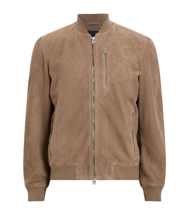 Allsaints Allsaints Suede Kemble Bomber Jacket