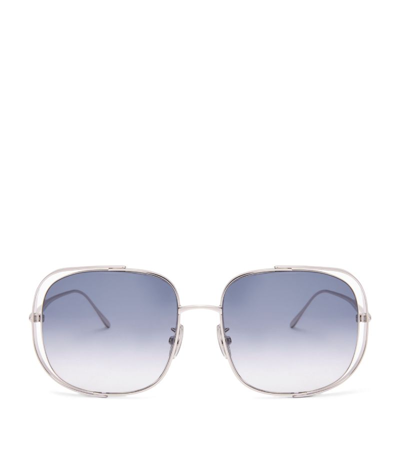 Loewe Loewe Cut-Out Square Sunglasses