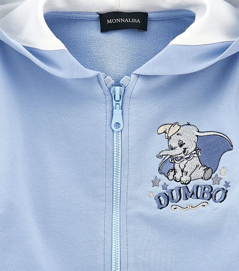 Monnalisa Monnalisa Dumbo Embroidery Hoodie (3-36 Months)