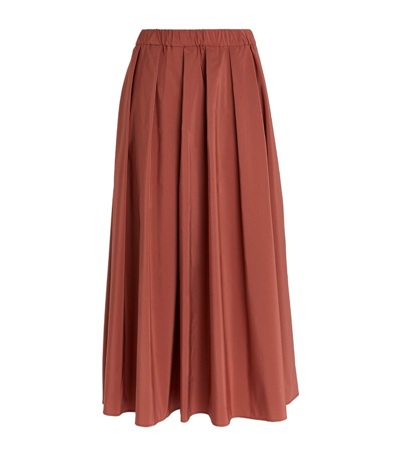 Weekend Max Mara Weekend Max Mara Pleated Egidio Midi Skirt