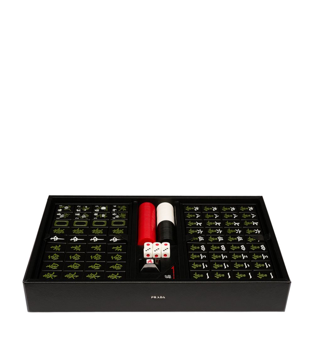 Prada Prada Saffiano Leather Mahjong Set