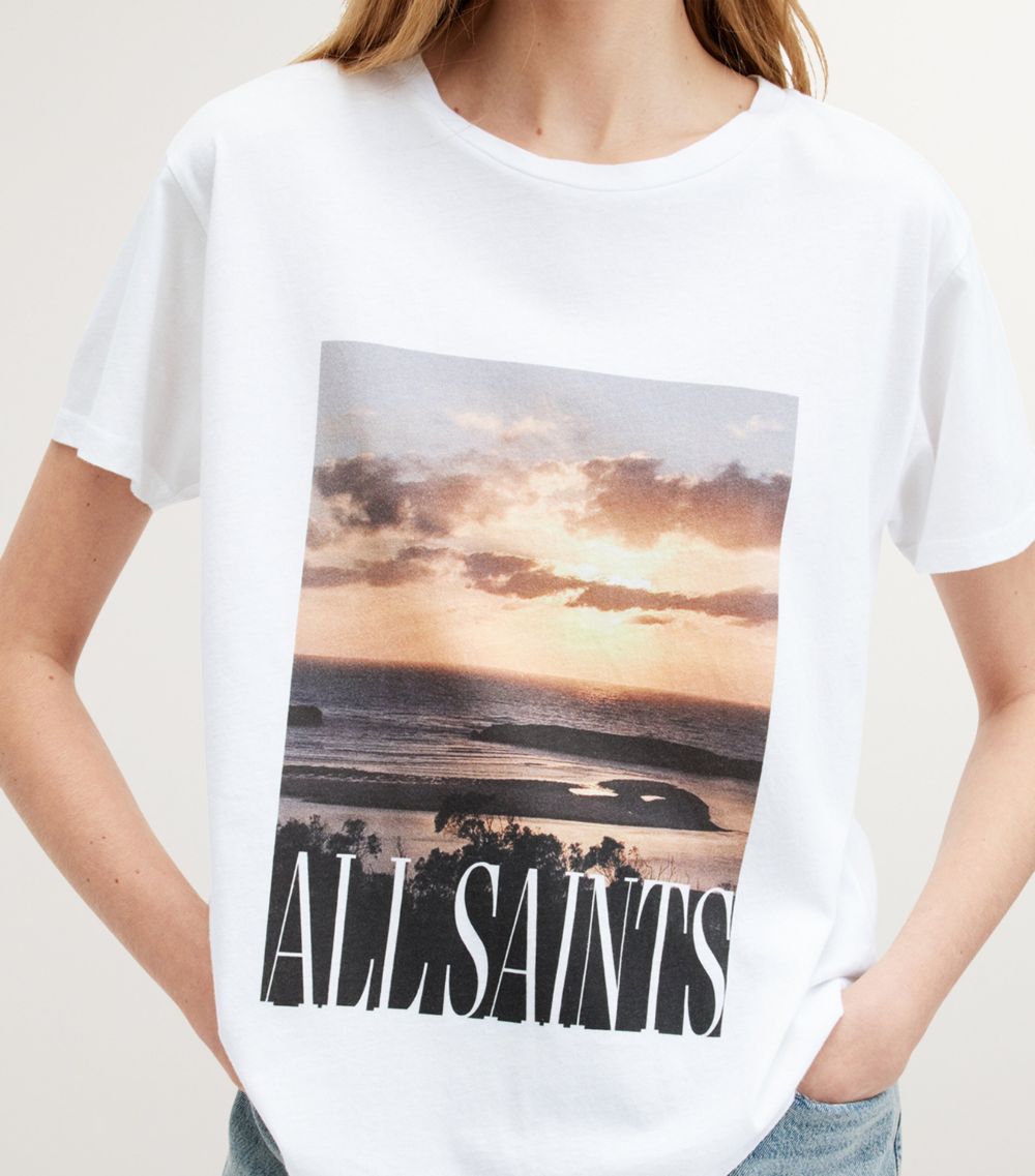 Allsaints Allsaints Organic Cotton Sunset T-Shirt