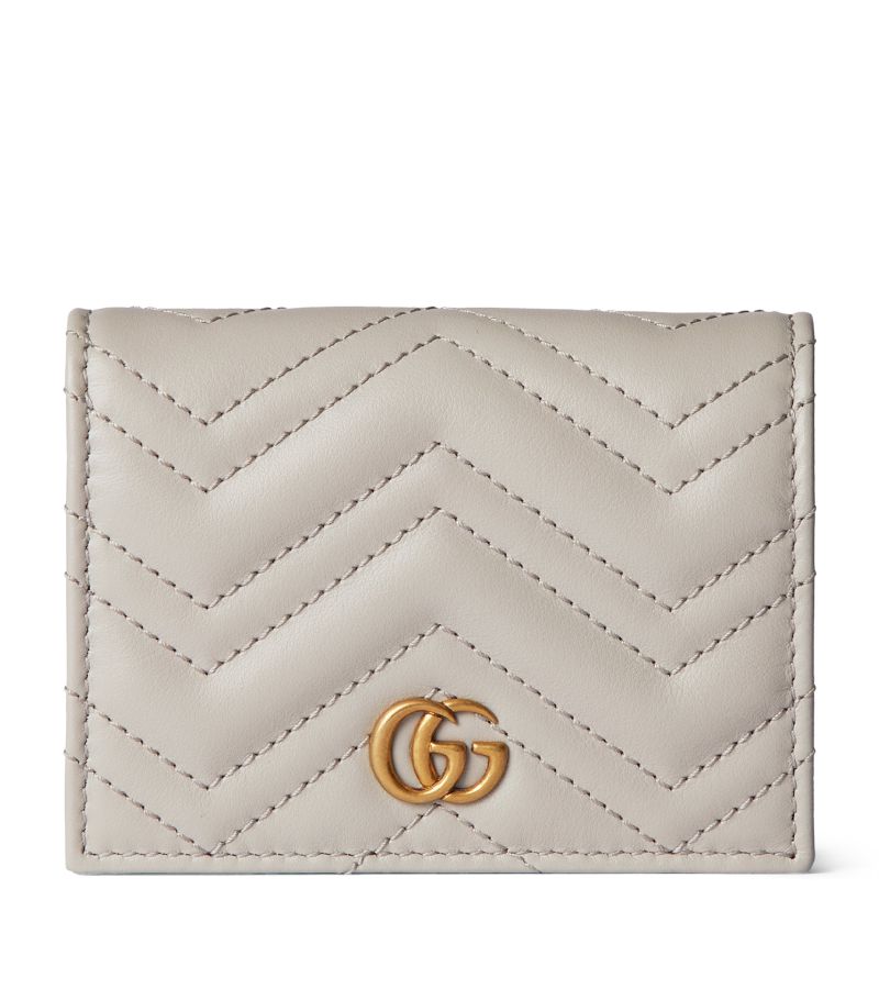 Gucci Gucci Leather Gg Marmont Card Case