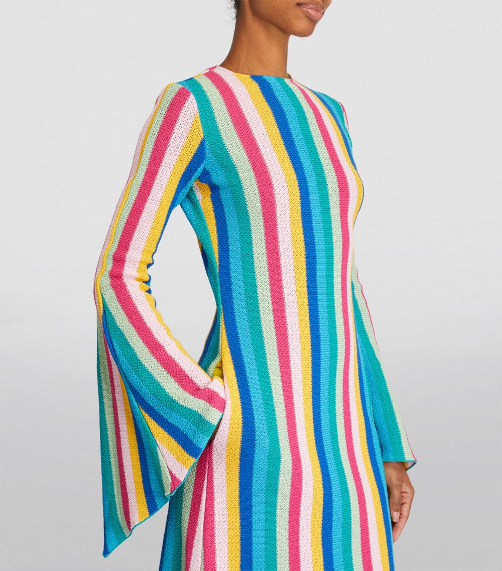 La Doublej La Doublej Striped Costiera Dress