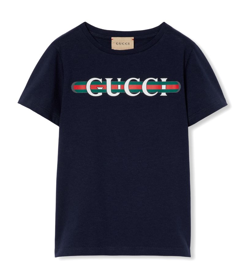 Gucci Gucci Kids Cotton Logo T-Shirt (4-10 Years)