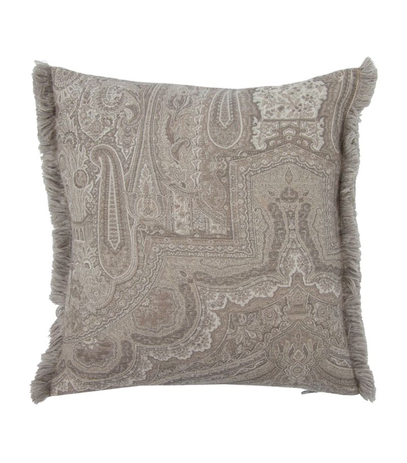 De Le Cuona De Le Cuona Paisley Print Victoria Cushion (45Cm X 45Cm)