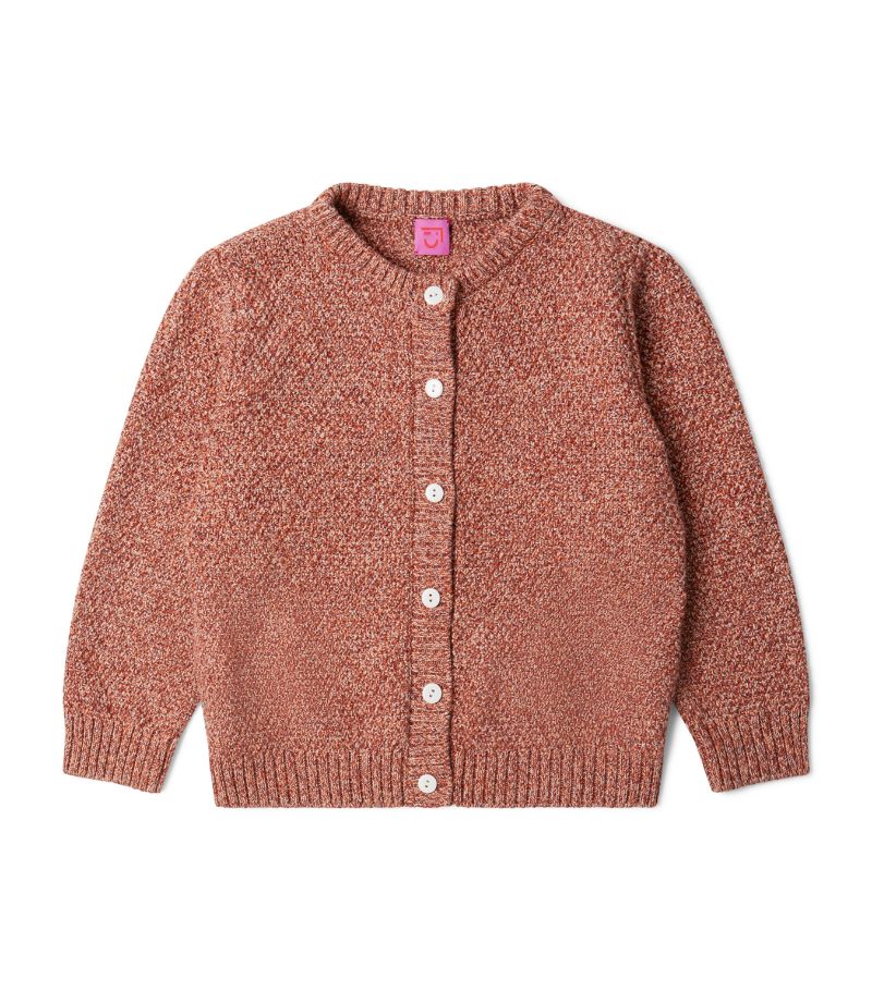 Cashmere In Love Kids Cashmere In Love Kids Cotton-Cashmere Chester Cardigan (2-6 Years)
