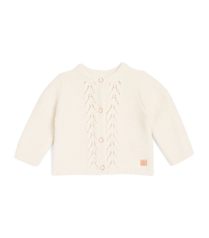 Carrément Beau Carrement Beau Cotton-Wool Cardigan (18 Months)