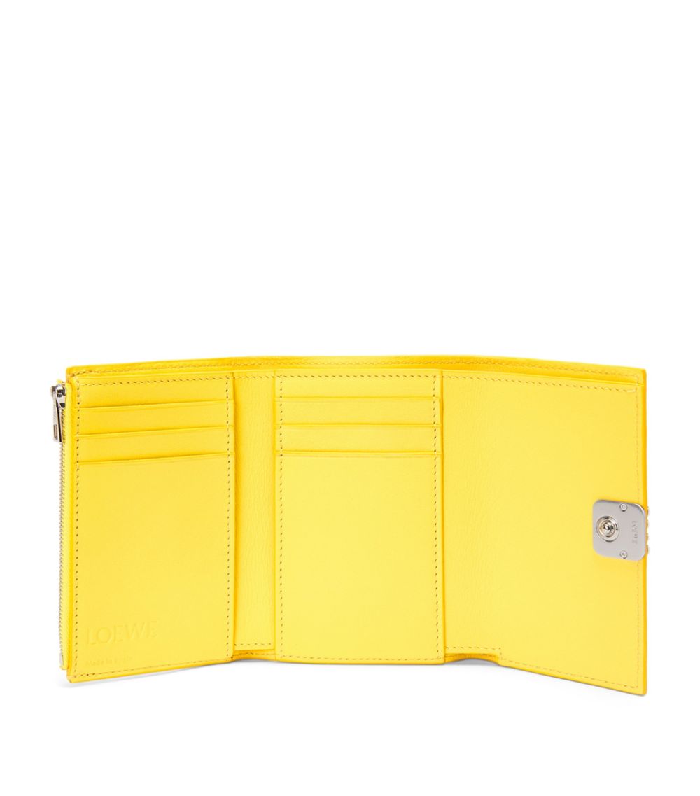 Loewe Loewe Leather Anagram Vertical Wallet