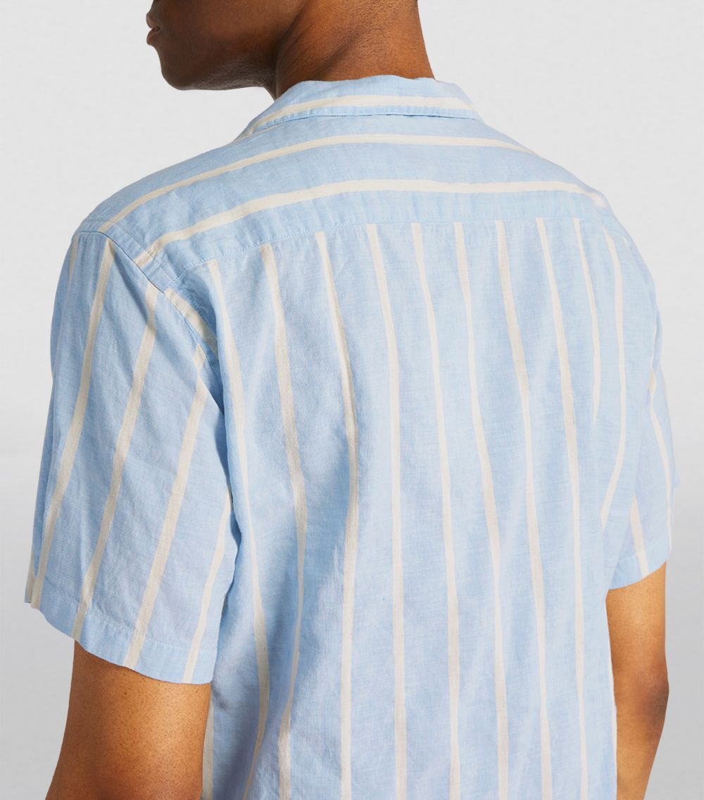 Oliver Spencer Oliver Spencer Linen Striped Havana Shirt