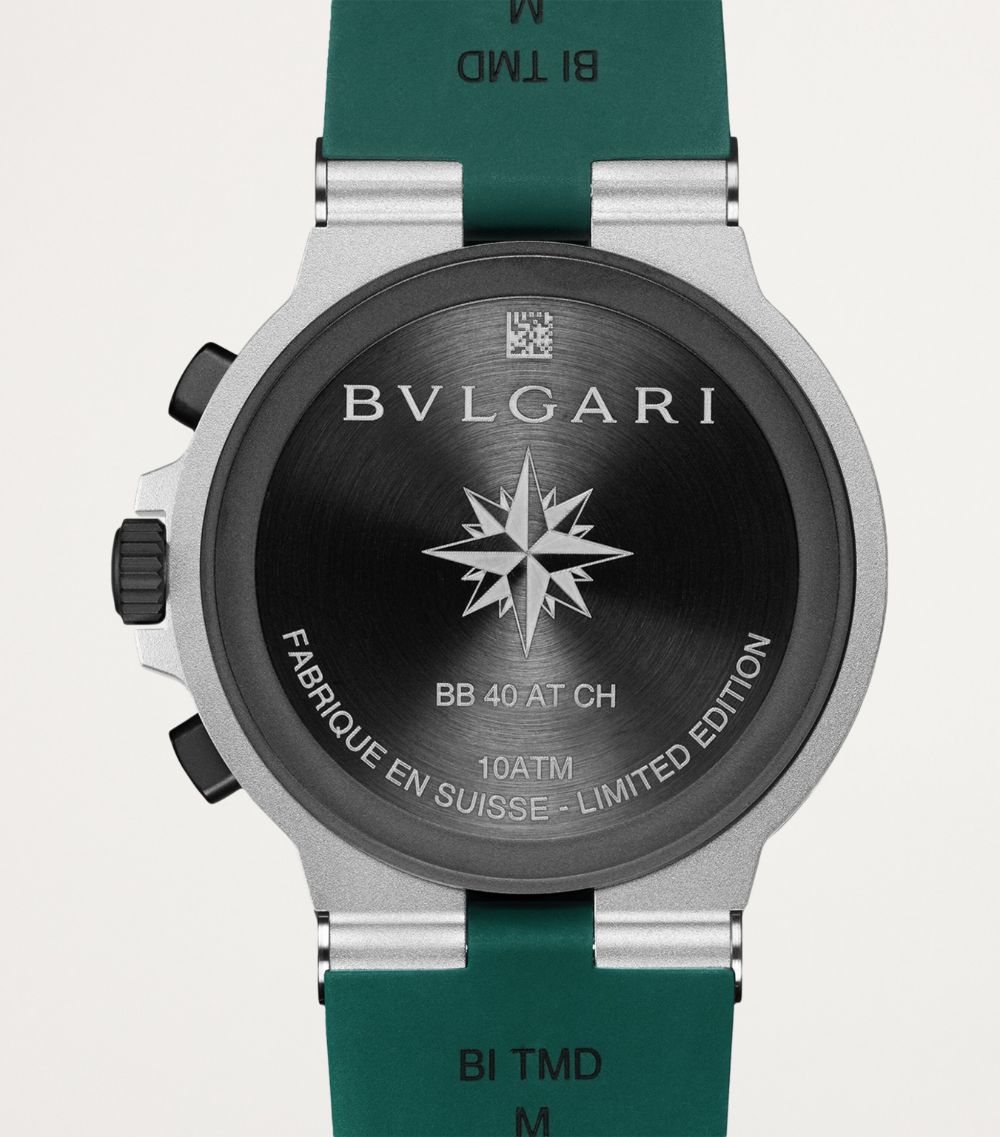 Bvlgari Bvlgari Aluminium Smeraldo Chronograph Watch 40Mm