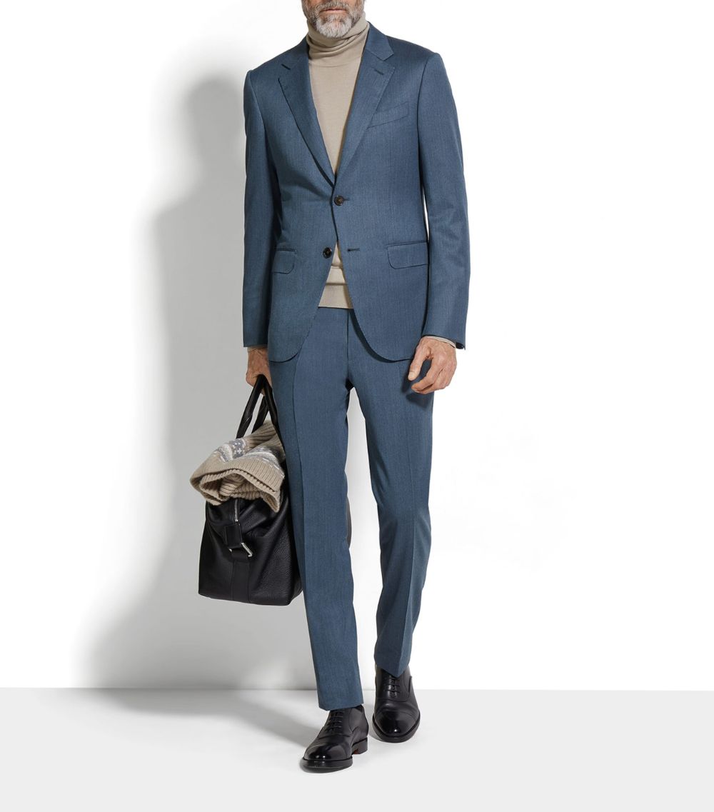 zegna Zegna Centoventimila Wool 2-Piece Suit