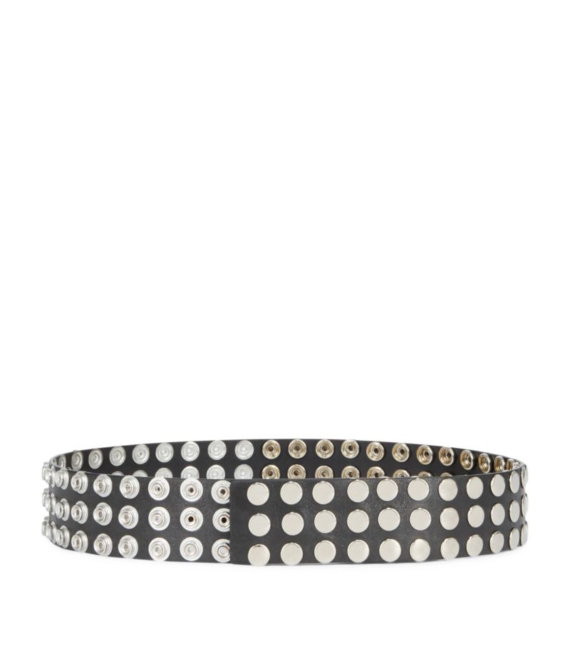 The Kooples The Kooples Leather Studded Belt