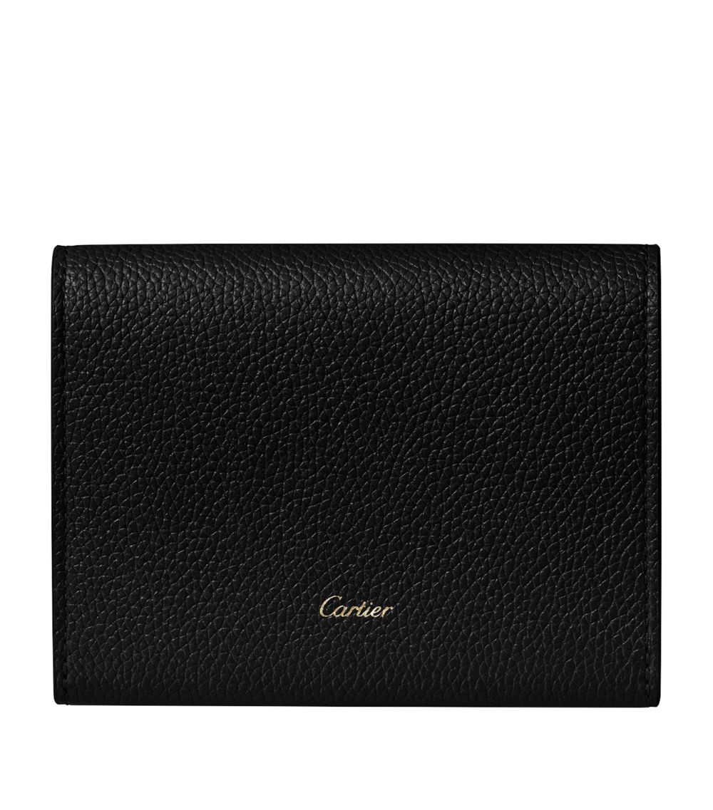 Cartier Cartier Mini Leather Panthère De Cartier Wallet