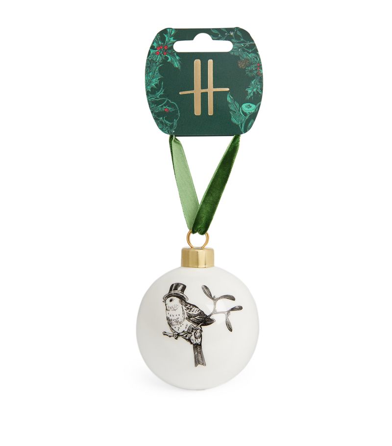 Harrods Harrods Ceramic Robin Bauble