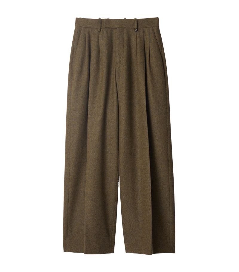 Burberry Burberry Wool Tailored Trousers