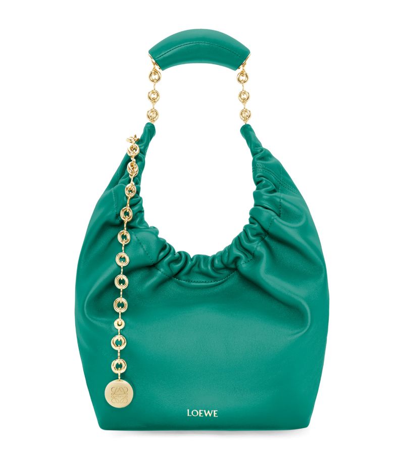 Loewe Loewe Small Leather Squeeze Top-Handle Bag