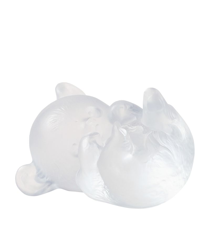 Lalique Lalique Meng-Meng Panda Sculpture