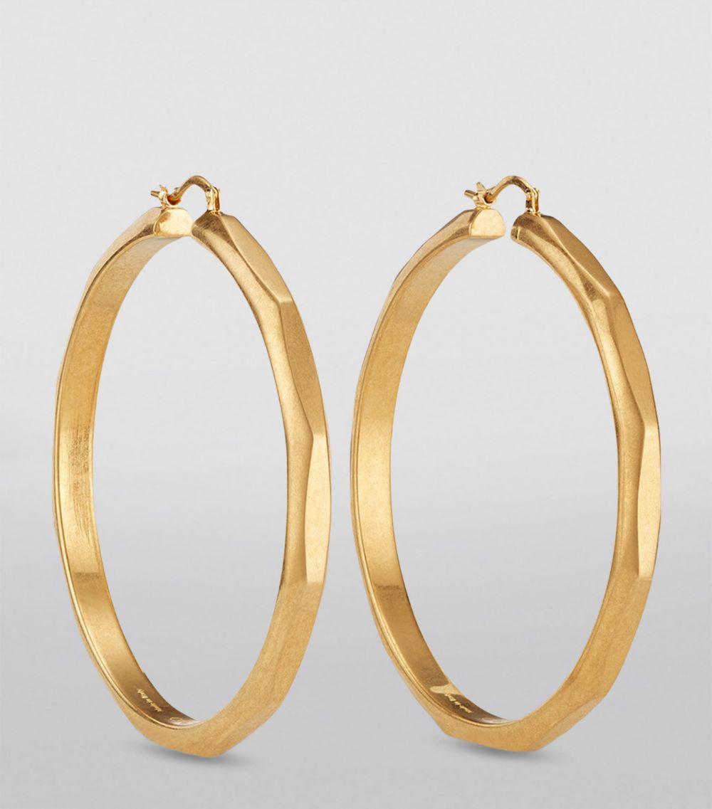 Jimmy Choo Jimmy Choo Diamond Hoop Earrings