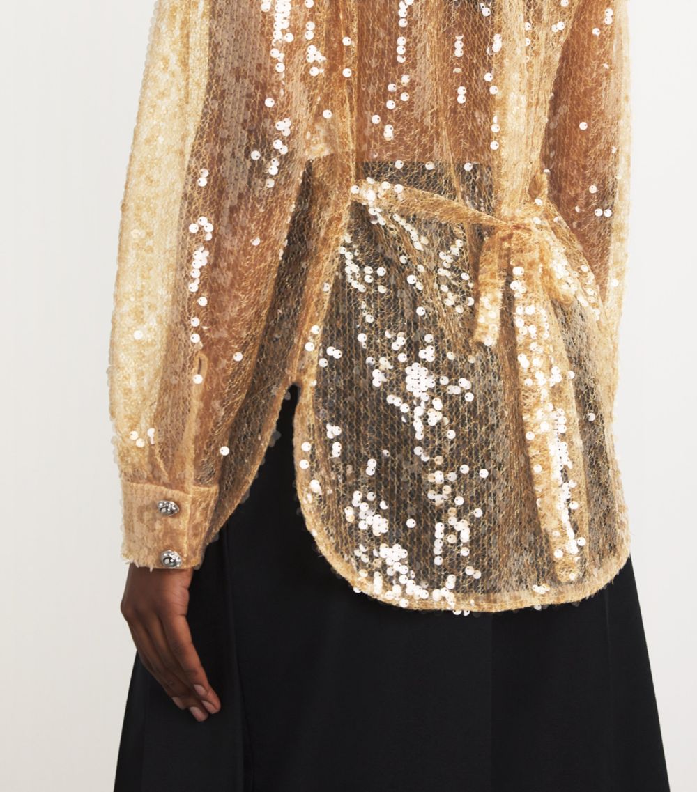 Rabanne Rabanne Sequin Shirt