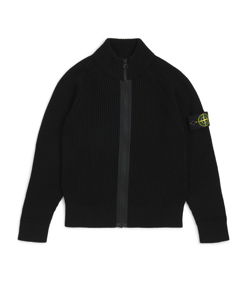 Stone Island Junior Stone Island Junior Wool Jacket (6-14 Years)