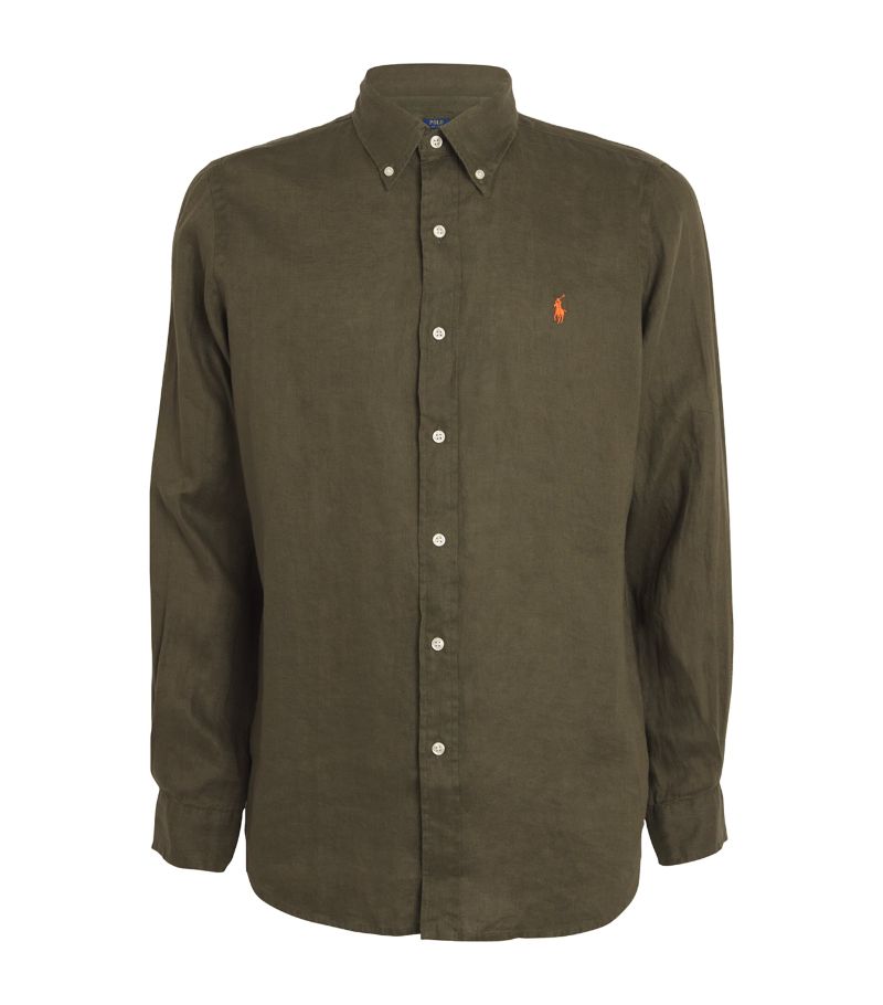 Polo Ralph Lauren Polo Ralph Lauren Linen Custom-Fit Shirt