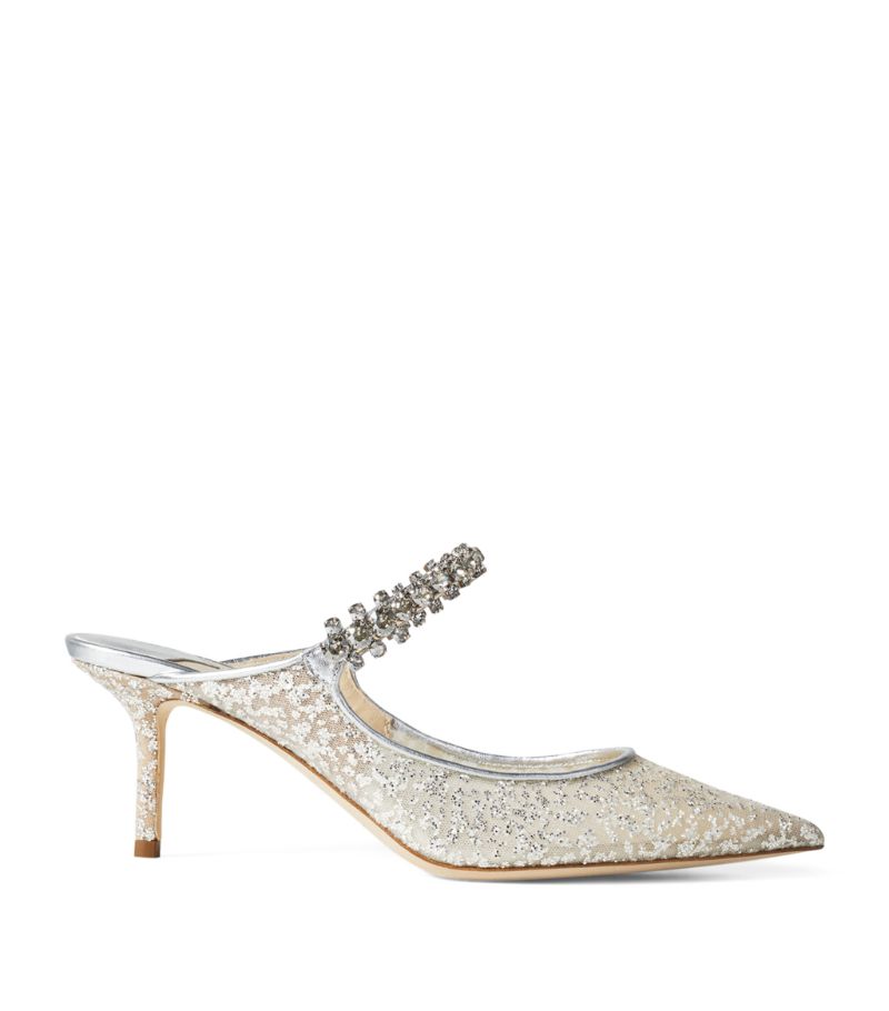 Jimmy Choo Jimmy Choo Bing 65 Glitter Mules