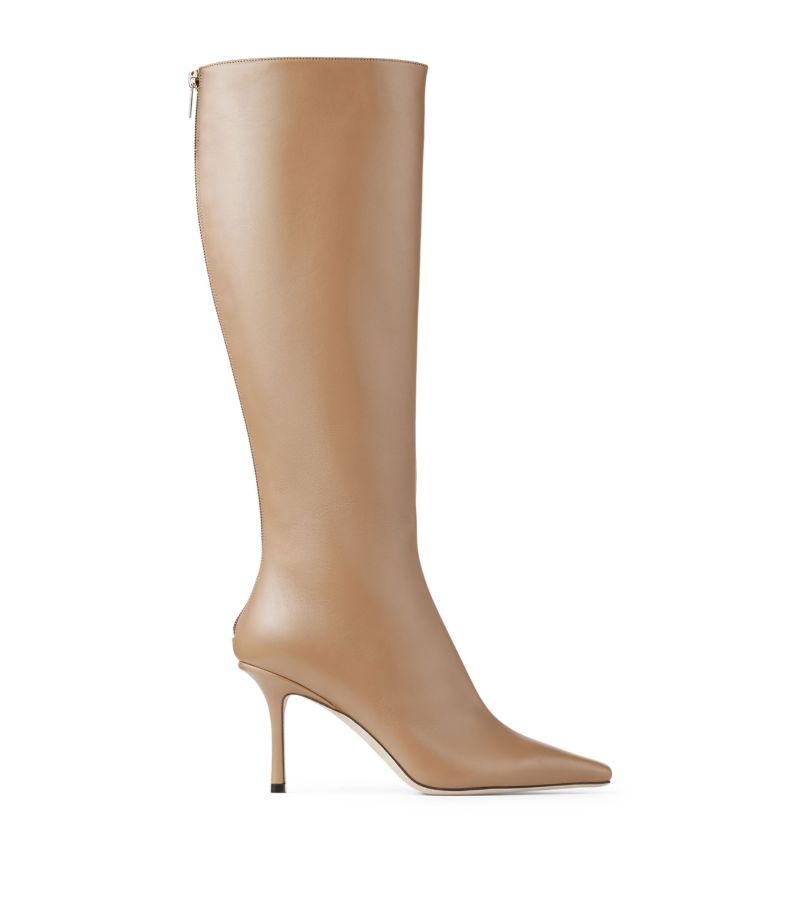 Jimmy Choo Jimmy Choo Agathe 85 Calfskin Boots