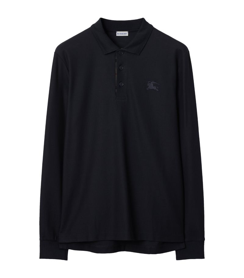 Burberry Burberry Long-Sleeve Ekd Polo Shirt