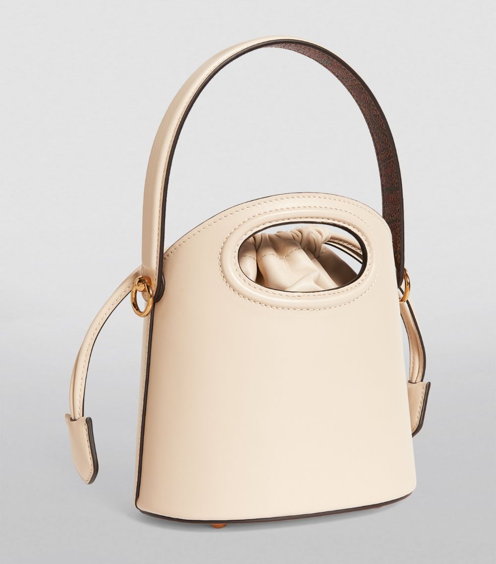 Etro ETRO Mini Leather Saturno Bucket Bag