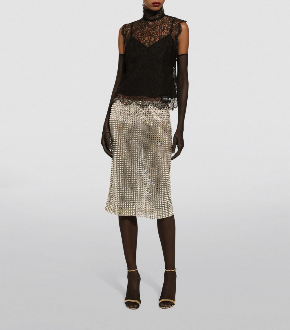 Dolce & Gabbana Dolce & Gabbana Lace Sleeveless Blouse