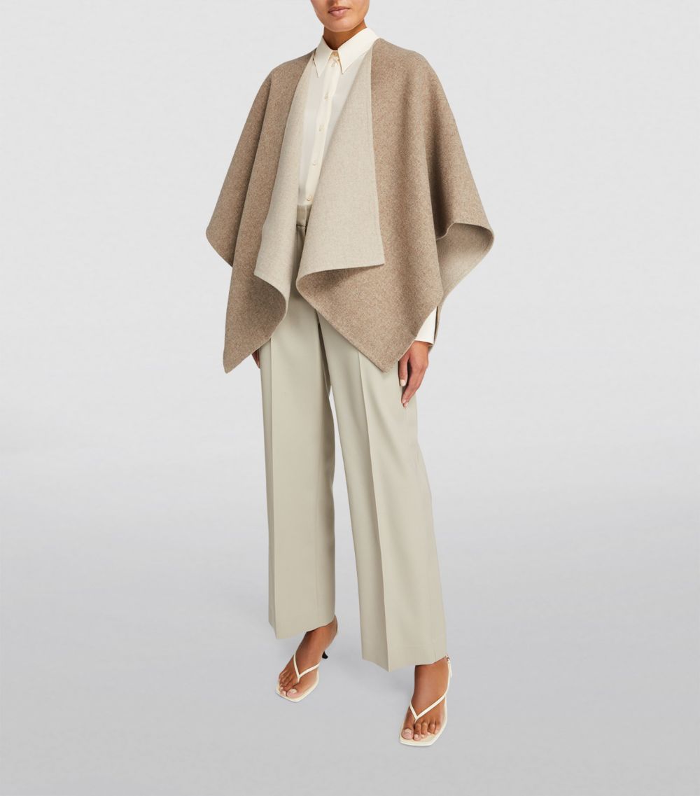 Max Mara Max Mara Alpaca-Wool-Blend Cape